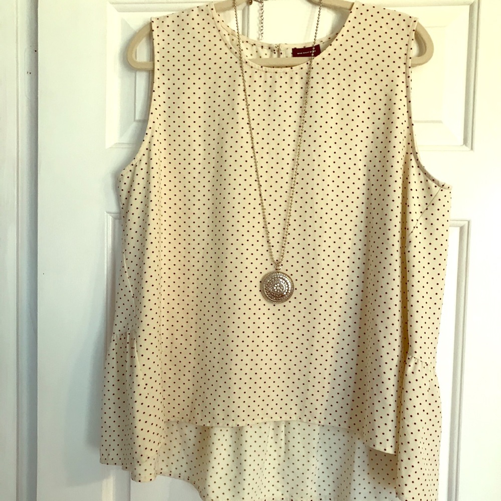 Who What Wear women’s peplum top